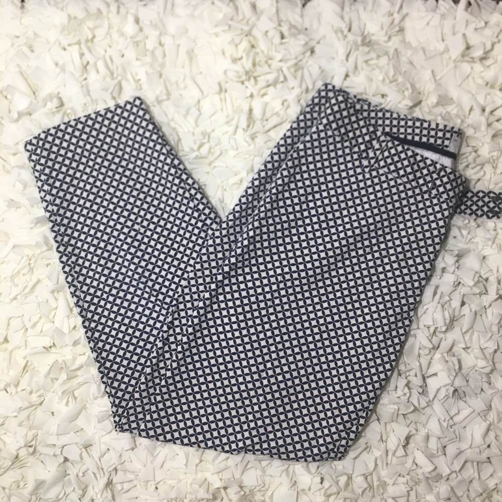 GAP Diamond Slim Cropped Pants Stretch Capri